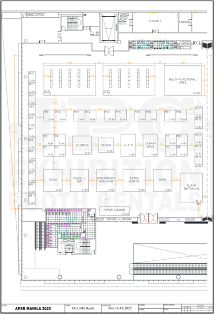 Exhibitor Floorplan